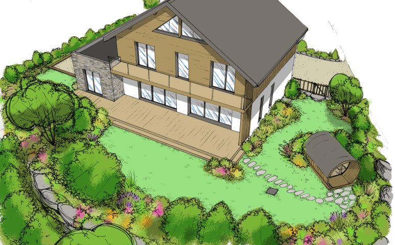 Projet de jardin de montagne dans les Hautes Alpes